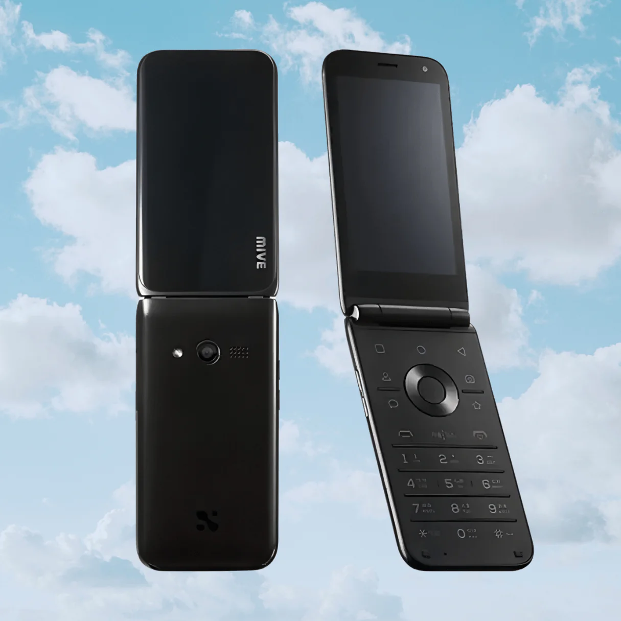 Unlocked Android Flip Smartphone